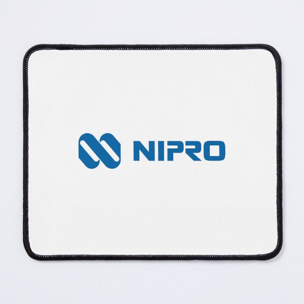 Item preview, Nipro logo blue wordmark with symbol of Japanese medical device company designed and sold by Scovillea.