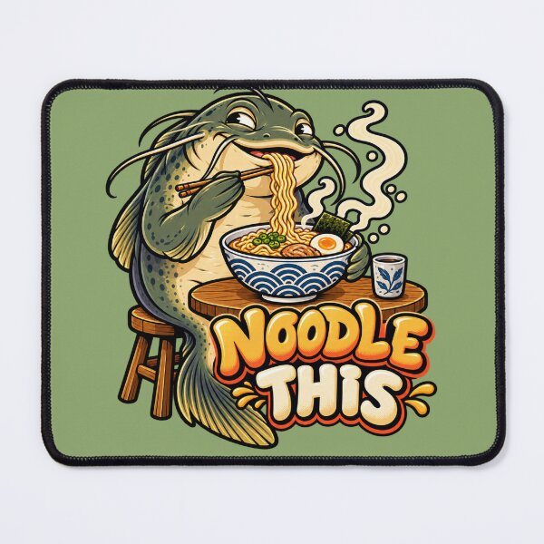 Item preview, Catfish Noodling Ramen Noodle This designed and sold by CTStylesIt.
