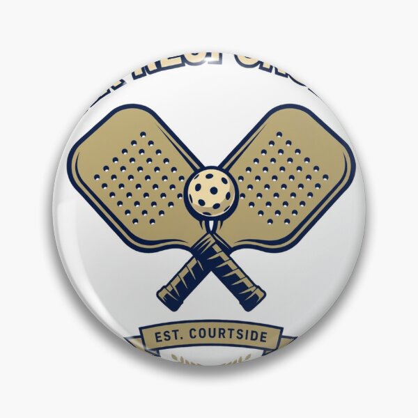 Item preview, Dink Responsibly Pickleball Badge Shirt | Est. Courtside Tee designed and sold by DripyDesigns.