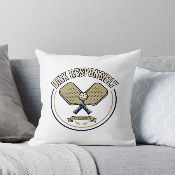 Artikelvorschau, Dink Responsibly Pickleball Badge Shirt | Est. Courtside Tee entworfen und verkauft von DripyDesigns.