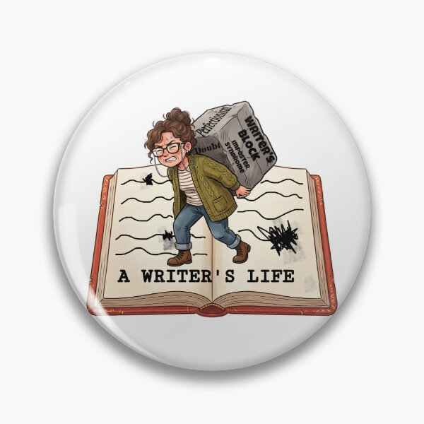 Item preview, A Writer's Life  designed and sold by The She Shed.