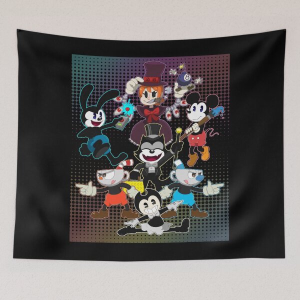 Item preview, cuphead video game art Oversized  designed and sold by LynnGablestore.