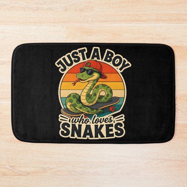 Item preview, just a boy who loves snakes retro sunset designed and sold by Cocuninecrew.