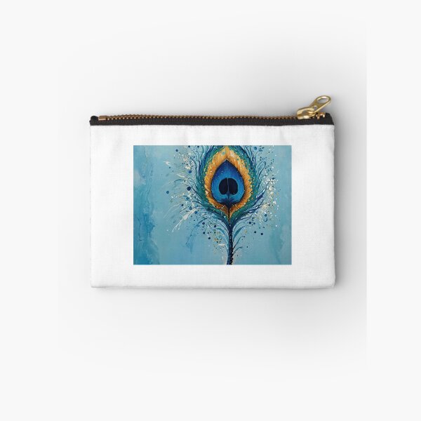 Item preview, Peacock in Blue and Gold designed and sold by tambanow.
