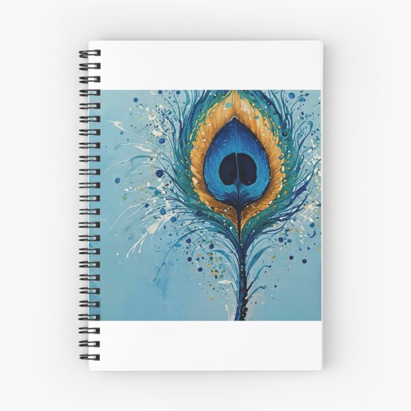 Item preview, Peacock in Blue and Gold designed and sold by tambanow.
