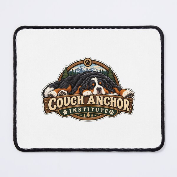 Item preview, Couch Anchor Institute Bernese Mountain Dog designed and sold by DesignArtEmpire.