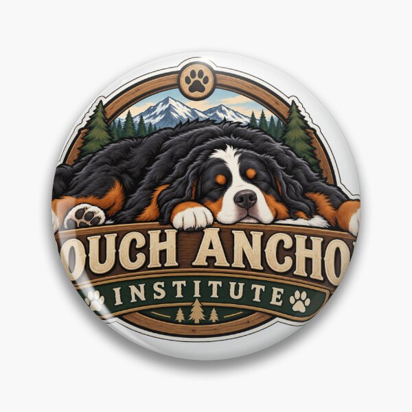 Item preview, Couch Anchor Institute Bernese Mountain Dog designed and sold by DesignArtEmpire.