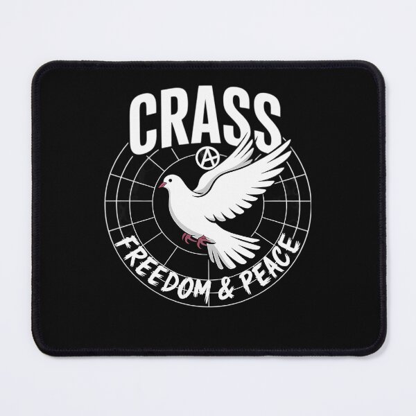 Item preview, Flying White Dove Anarchy Emblem Circle designed and sold by BriceBourgeau.