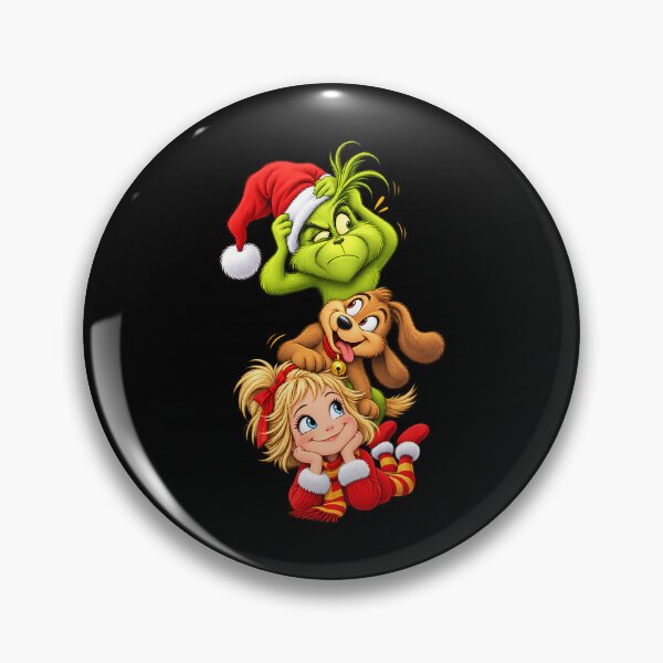Item preview, The Grinch Max Dog And Cindy Lou Who Christmas designed and sold by Dutendutin.
