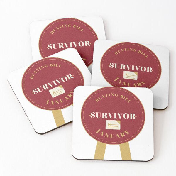 Item preview, Heating Bill Survivor Club Winter Homeowner Tee designed and sold by thestevebro.