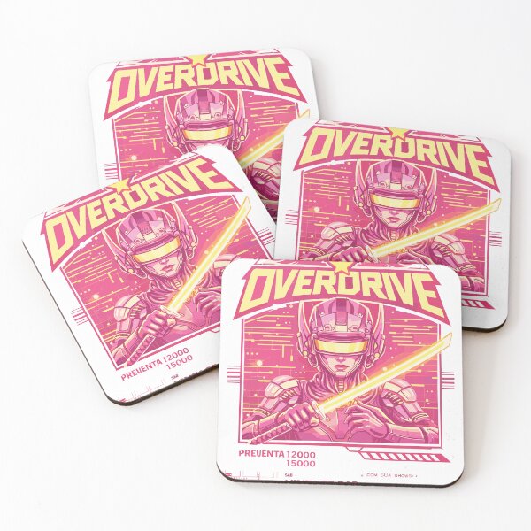 Item preview, Overdrive Cyberpunk Samurai Poster designed and sold by Matinez Pink.