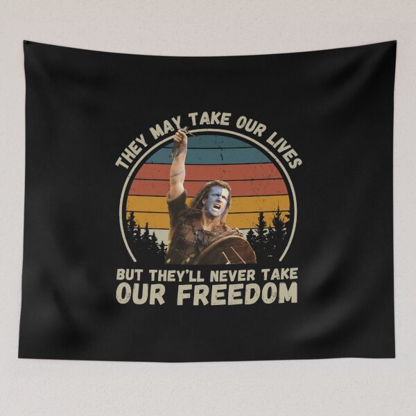 Item preview, Braveheart Movie Quotes designed and sold by Halisawaclawek.