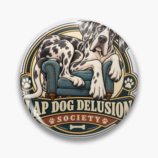 Item preview, Lap Dog Delusion Society Great Dane designed and sold by DesignArtEmpire.