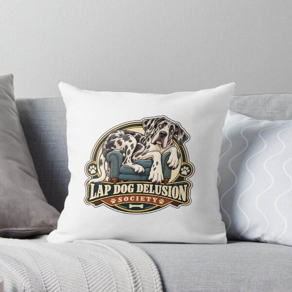 Item preview, Lap Dog Delusion Society Great Dane designed and sold by DesignArtEmpire.