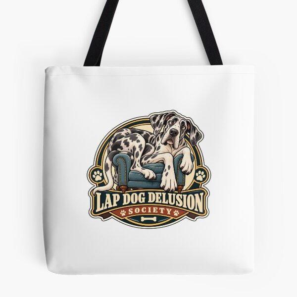 Item preview, Lap Dog Delusion Society Great Dane designed and sold by DesignArtEmpire.