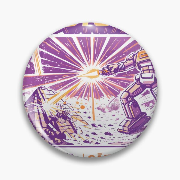 Item preview, Mecha de ciencia ficción Laser Futuro Póster designed and sold by Matinez Pink.