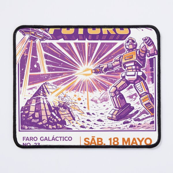 Item preview, Laser Futuro Sci-Fi Mecha Poster designed and sold by Matinez Pink.
