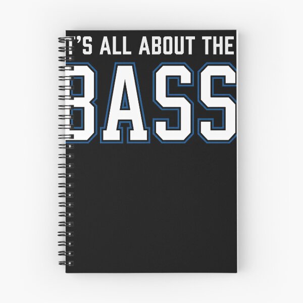 Item preview, It's All About The Bass Varsity Typography designed and sold by justinhmorton.