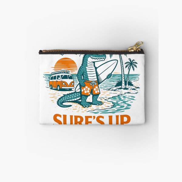 Item preview, Surf's Up Florida Alligator Poster designed and sold by Matinez Pink.