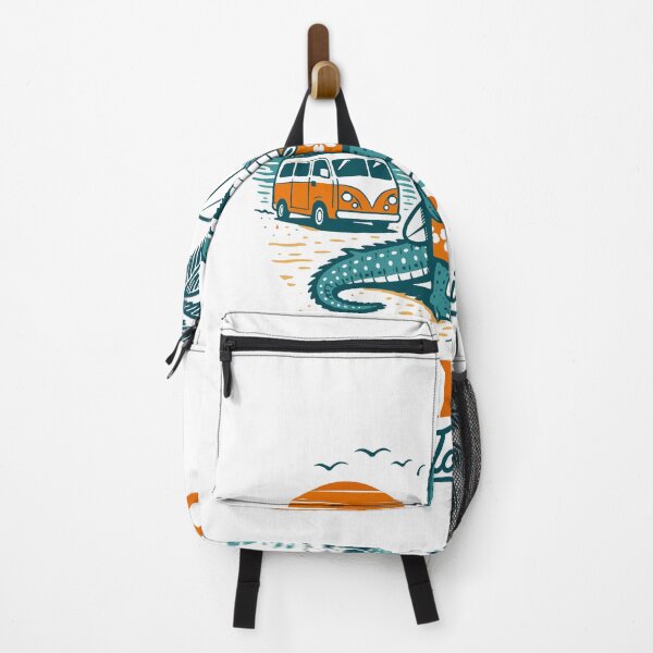 Item preview, Surf's Up Florida Alligator Poster designed and sold by Matinez Pink.