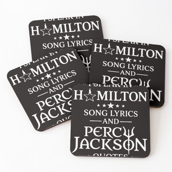 Item preview, Hamilton Song Lyrics Percy Jackson  designed and sold by LookaaL.
