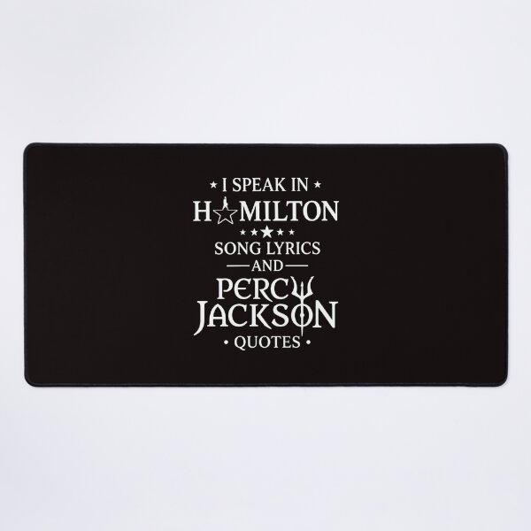 Item preview, Hamilton Song Lyrics Percy Jackson designed and sold by LookaaL.