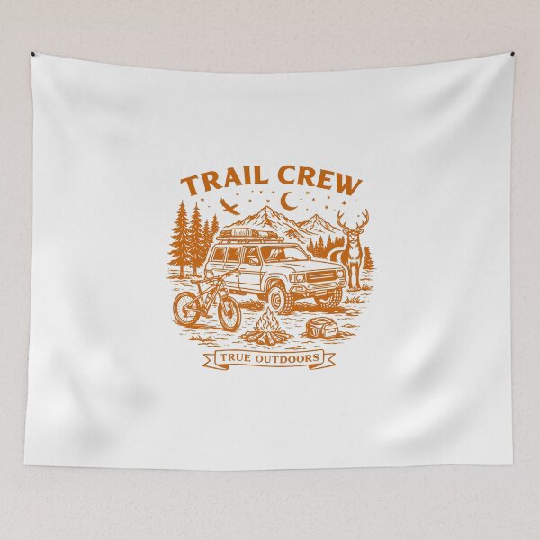 Item preview, Trail Crew True Outdoors SUV Poster designed and sold by Matinez Pink.