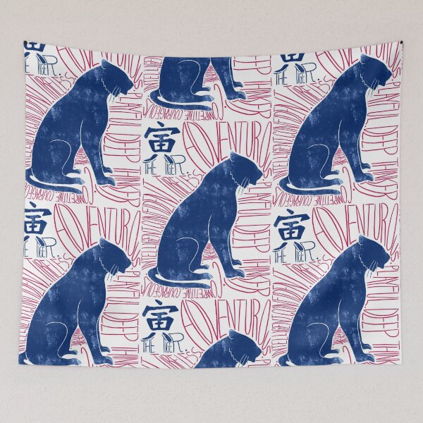 Item preview, The Tiger Chinese Zodiac Sign designed and sold by Ranggasme.