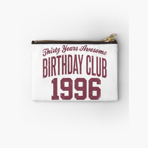 Item preview, 1996 Birthday Club – Retro Varsity 30th Birthday designed and sold by PalleteCreation.
