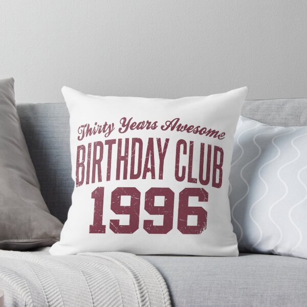 Item preview, 1996 Birthday Club – Retro Varsity 30th Birthday designed and sold by PalleteCreation.