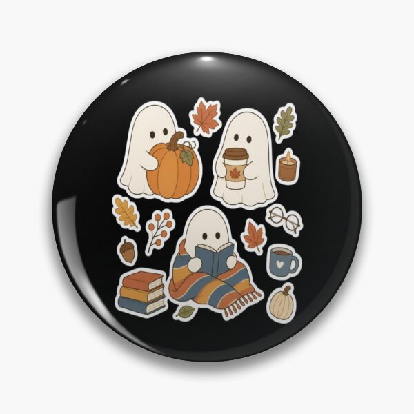 Item preview, Cozy Autumn Ghosts Pack designed and sold by creativerooney.