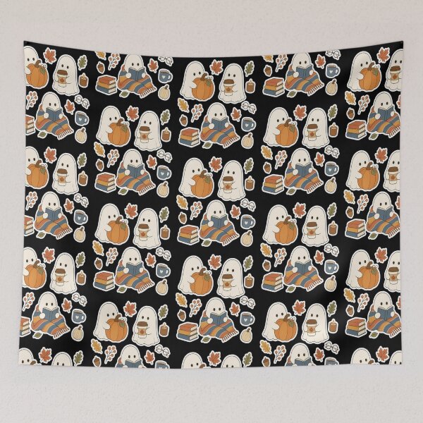 Item preview, Cozy Autumn Ghosts Pack designed and sold by creativerooney.
