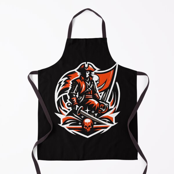Item preview, Pirate Warrior Skull Flag Art designed and sold by RawSauropsid.