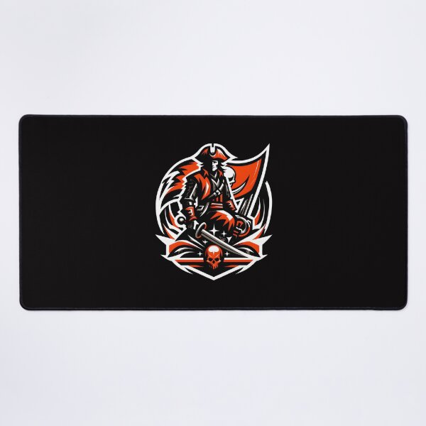 Item preview, Pirate Warrior Skull Flag Art designed and sold by RawSauropsid.