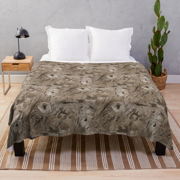 Item preview, Abstract Spring Monochromatic Floral Garden in Brown designed and sold by Artistestella.