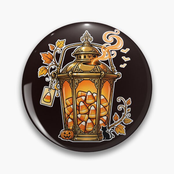 Item preview, Candy Corn Halloween Lantern designed and sold by LunaGlow Studio.