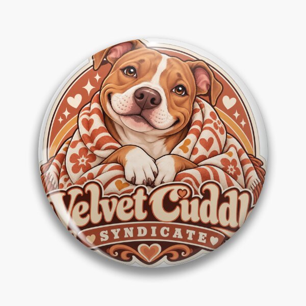 Item preview, Velvet Cuddle Syndicate Sweet Pit Bull designed and sold by DesignArtEmpire.
