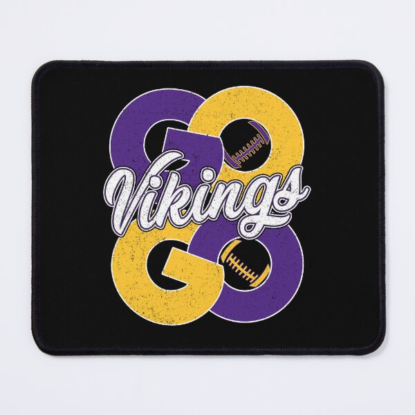 Item preview, Vintage Go Vikings Go Distressed Minnesota Football designed and sold by Floral Vintage.