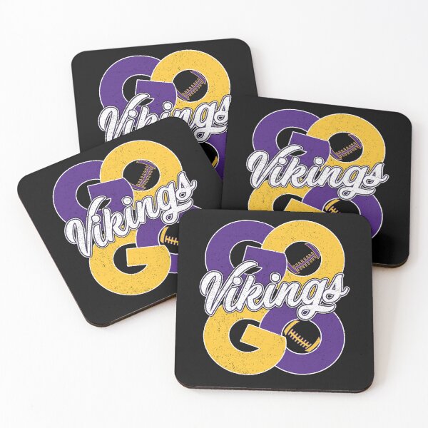 Item preview, Vintage Go Vikings Go Distressed Minnesota Football designed and sold by Floral Vintage.