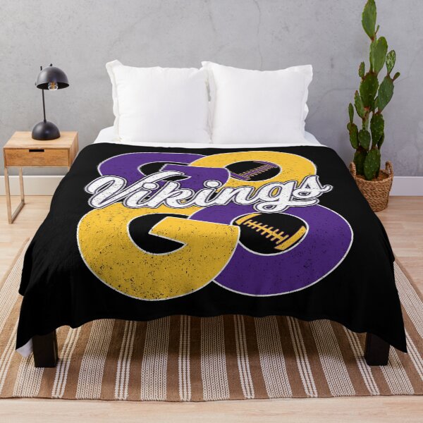 Item preview, Vintage Go Vikings Go Distressed Minnesota Football designed and sold by Floral Vintage.