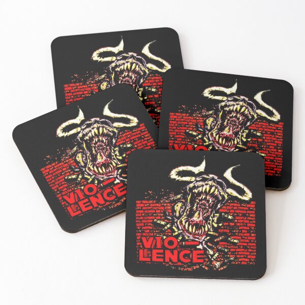 Item preview, Red Typography Speed Metal Band designed and sold by GloomRooms.