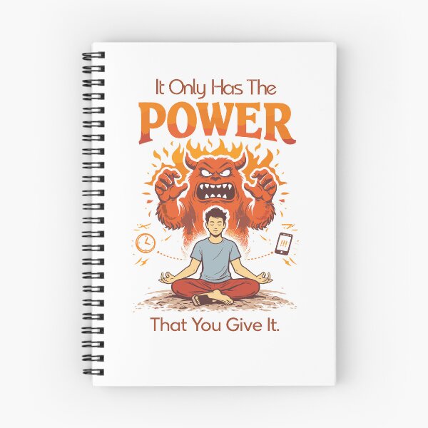 Item preview, It Only Has The Power Meditation Poster designed and sold by Matinez Pink.