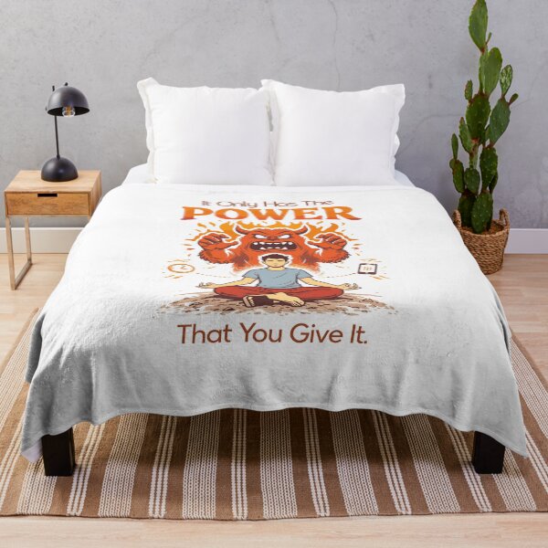 Item preview, It Only Has The Power Meditation Poster designed and sold by Matinez Pink.