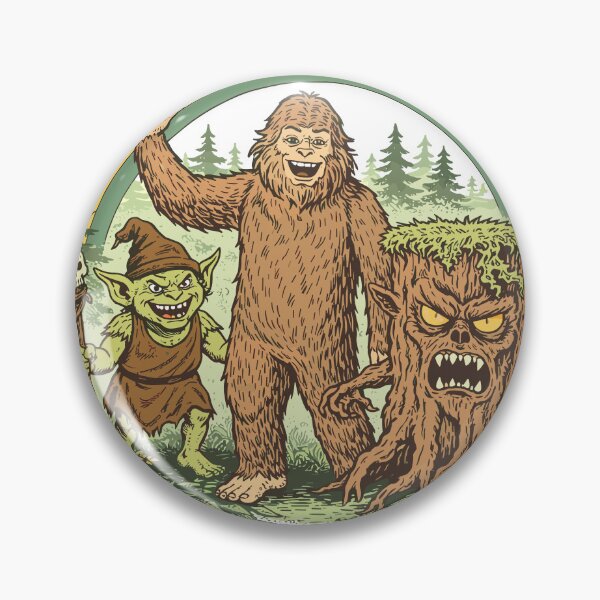 Item preview, Support Your Local Forest Freaks Bigfoot Poster designed and sold by Matinez Pink.