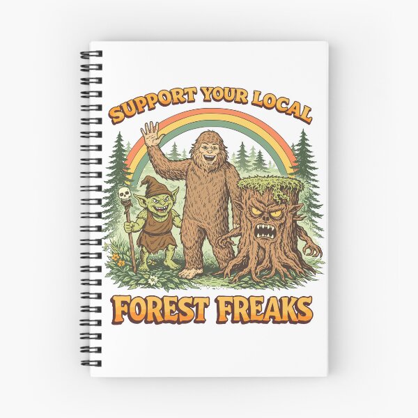 Item preview, Support Your Local Forest Freaks Bigfoot Poster designed and sold by Matinez Pink.