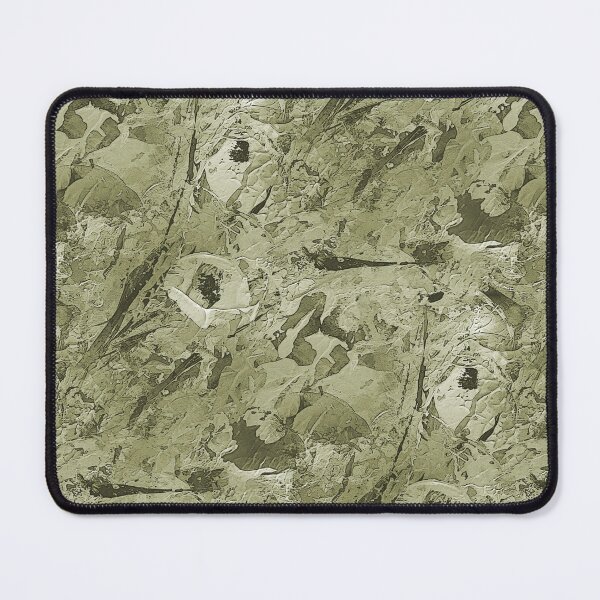 Item preview, Abstract Spring Monochromatic Floral Garden in Green designed and sold by Artistestella.
