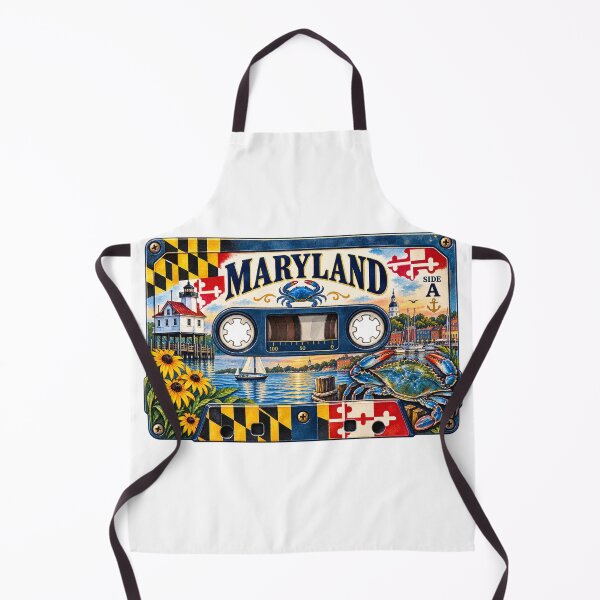 Item preview, Maryland Retro Cassette Tape designed and sold by Whimspired By Paxx.