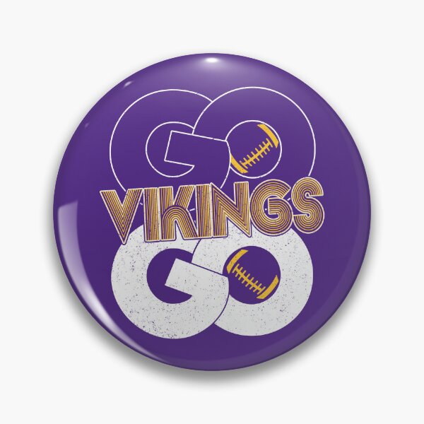 Item preview, Vintage Go Vikings Go Distressed Minnesota Football designed and sold by RockTheFeal.
