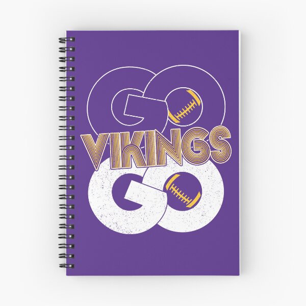Item preview, Vintage Go Vikings Go Distressed Minnesota Football designed and sold by RockTheFeal.
