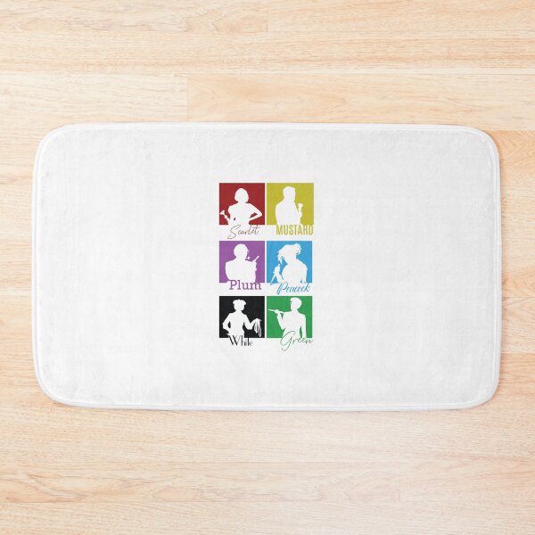 Item preview, Clue (1987) Character Lineup V2 designed and sold by OceansMatter.